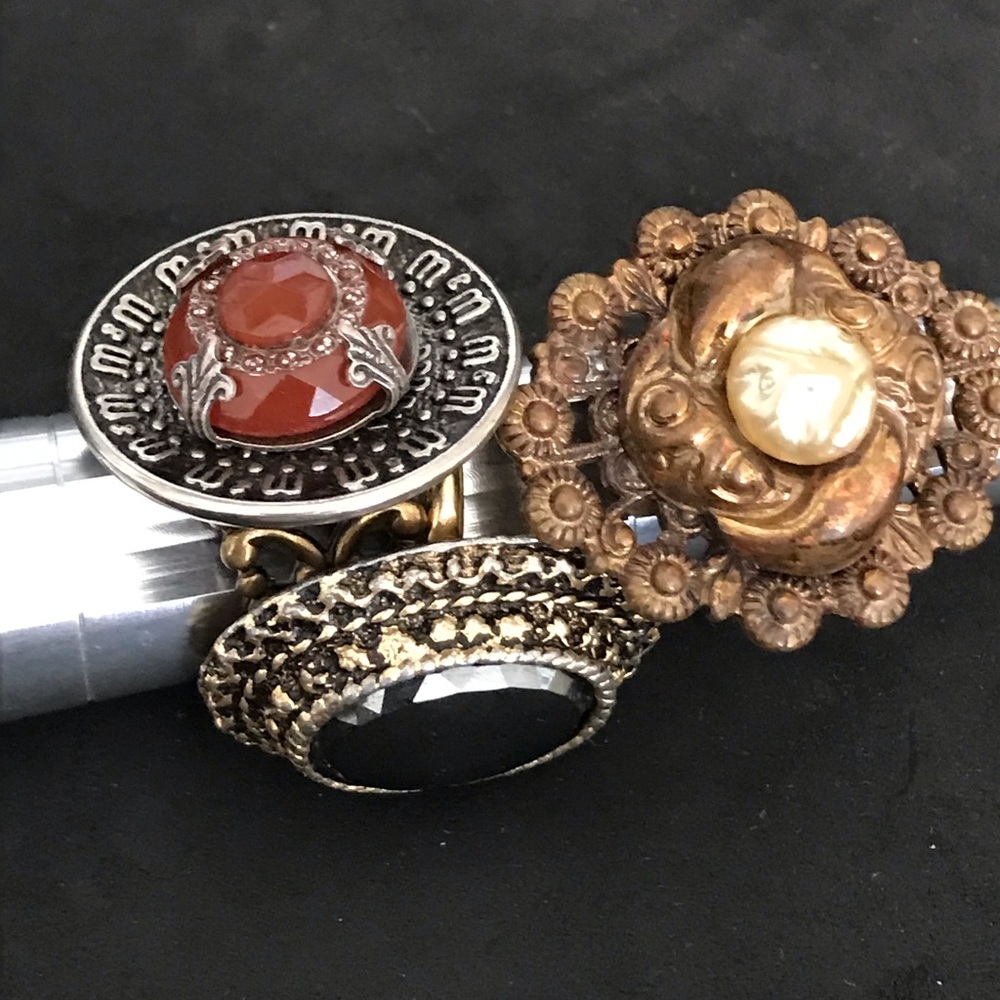 Boho Ring bundle 3 rings